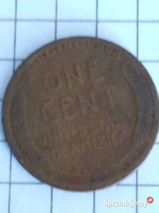1 cent lincoln usa 1918 Żary