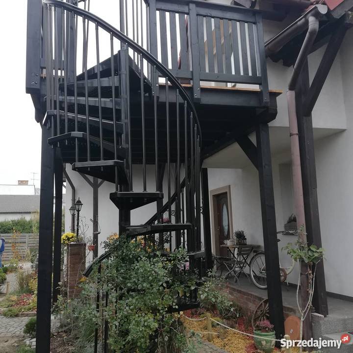 Platforma tarasowa balkony schody zewnętrzne Gorzów Wielkopolski