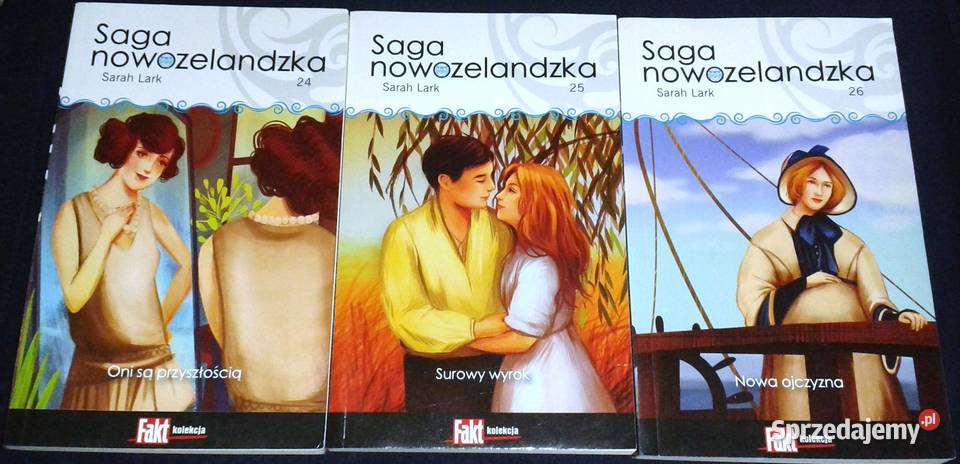 Saga Nowozelandzka 13 części Sarah Lark Chełm