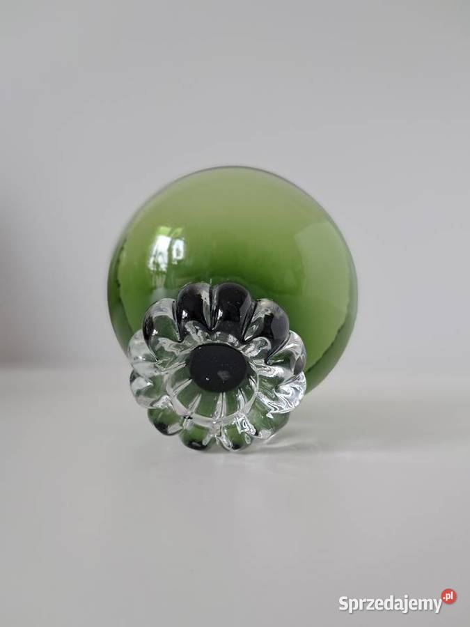 pucharek Aseda Glasbruk Bo Bergstrom MidCentury Porcelana i szkło