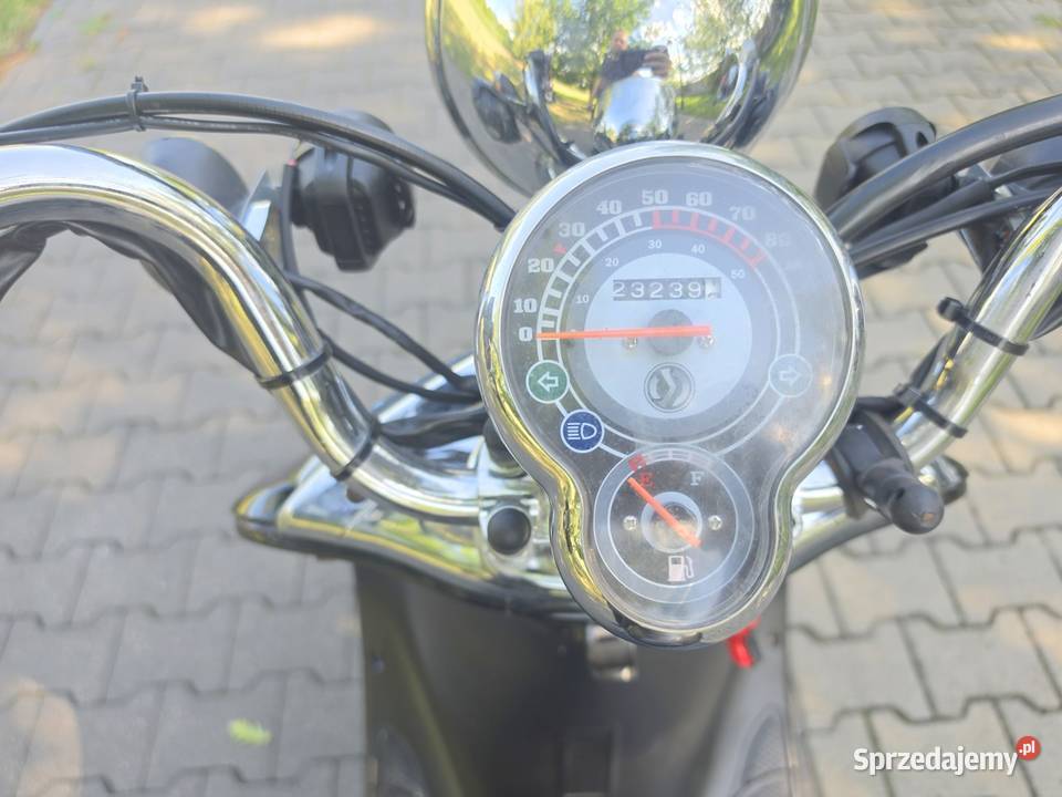 SYM Allo 50 ccm 4t retro style szeroka