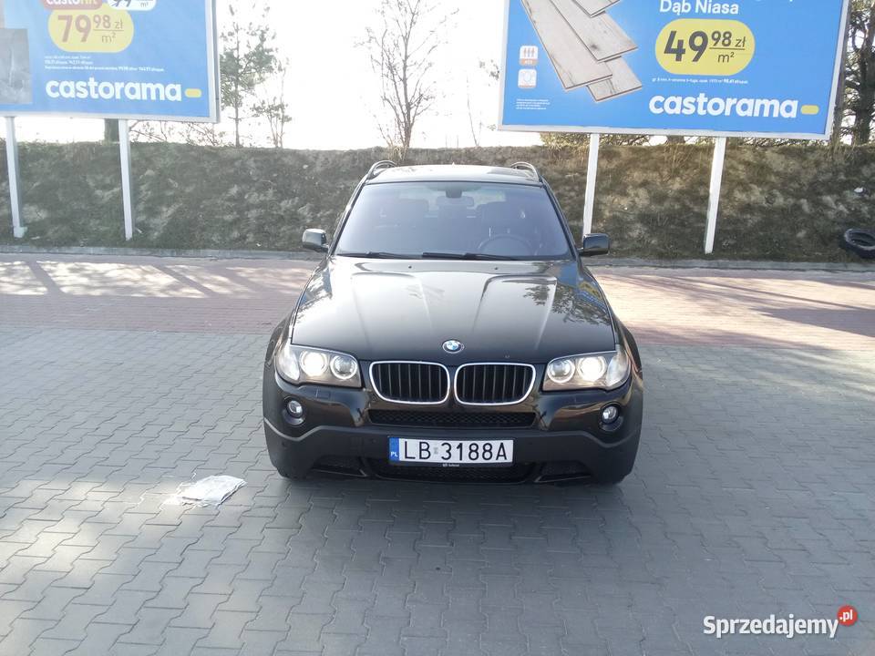 BMW X3 2008 20d 177 lift lci 156xxx panorama X3 Biała Podlaska sprzedam