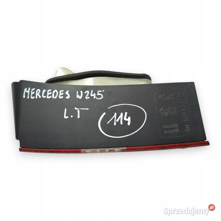 LAMPA LEWA Mercedes W245 20052008 tylna tylnia