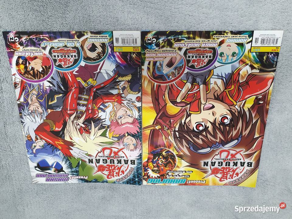 Bakugan zestaw 8 czasopism Gdynia