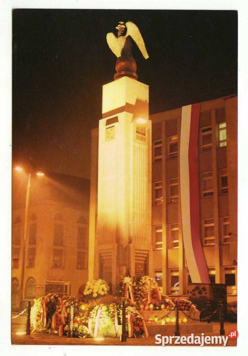 KIELCE POMNIK NIEPODLEGŁOŚCI Pocztówki i karty telefoniczne Krynki