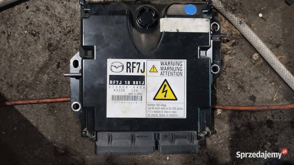 Ecu komputer sterownik rf7j18881j Mazda 6 osobowe Książ Wielkopolski