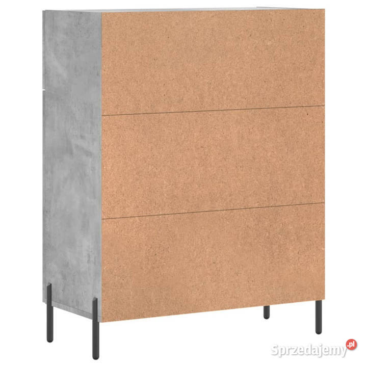 Szafka szarość betonu 695x34x90 materiał mazowieckie Warszawa
