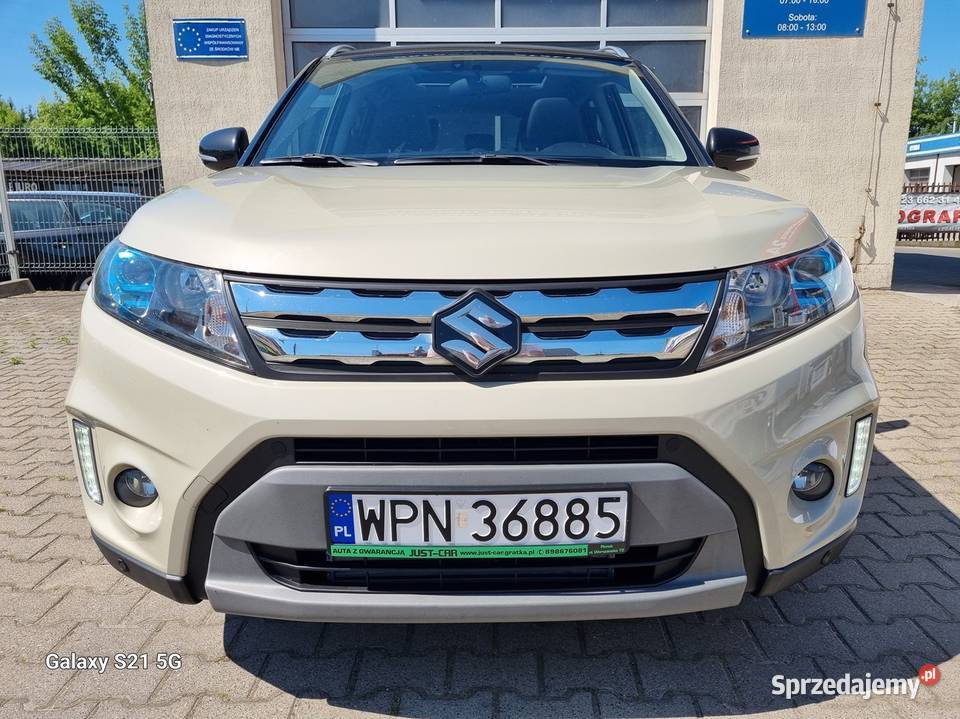 Suzuki Vitara 16 120 skóra alcantara navi kamera ESP Płońsk