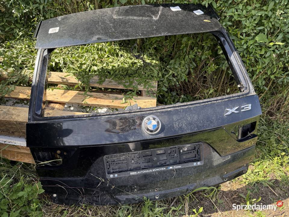 Klapa bagażnika BMW X3 E83 wielkopolskie Wronki