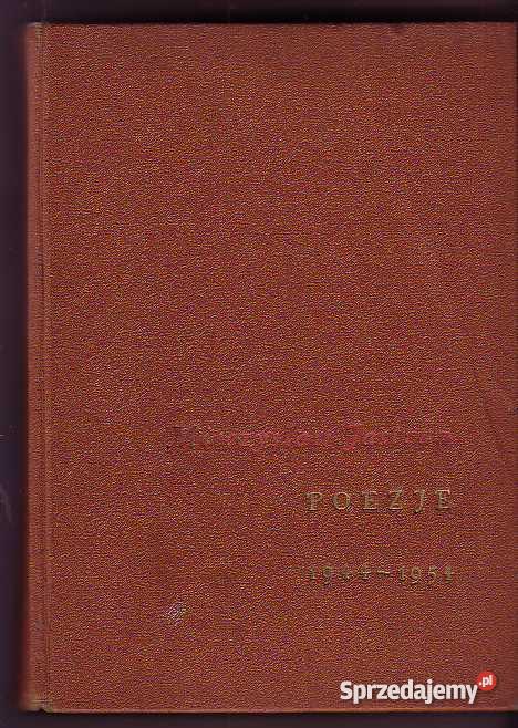 3223 POEZJE 1944 1954 MIECZYŁAW JASTRUN Czyrna
