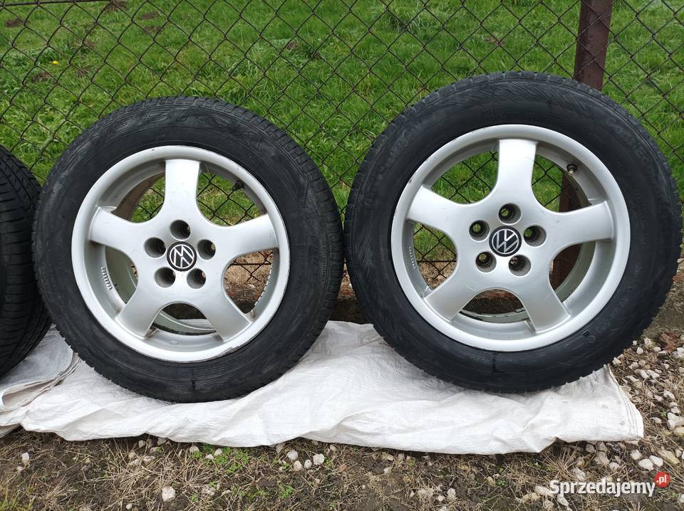 Komplet kół letnich do Volkswagena Polo 5x100 podkarpackie Zaczernie sprzedam