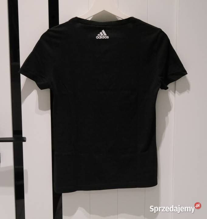 Adidas świetna koszulka złote logo 34 XS Bluzki i koszule Wrocław