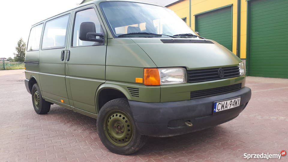 Transporter T4 24D z wojskaserwisowany wspomaganie kierownicy Wąbrzeźno