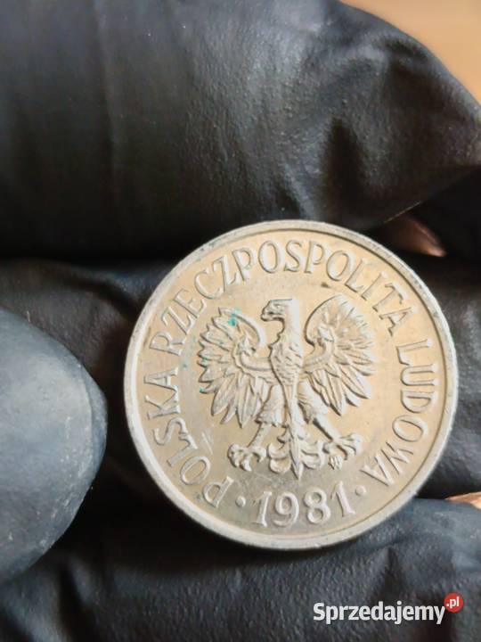 Sprzedam monete 20 groszy 1981 skretka Chełm sprzedam