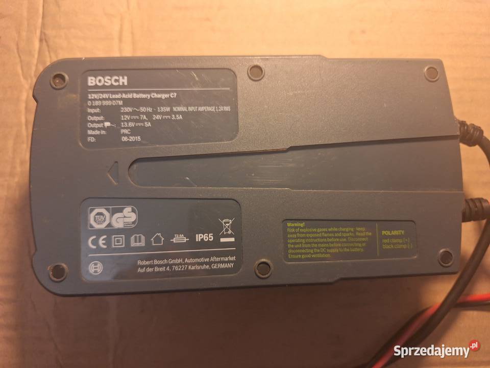 Prostownik ładowarka BOSCH C7 C70 1224V Warszawa