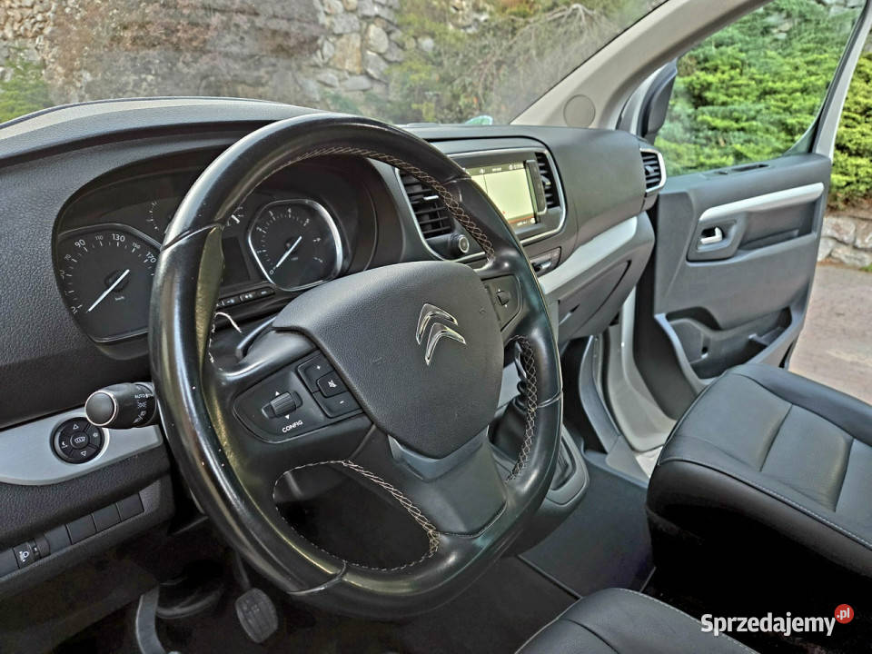 Citroen SpaceTourer 20 HDI 150 Shine Masaże serwisowany w ASO świętokrzyskie Zagnańsk