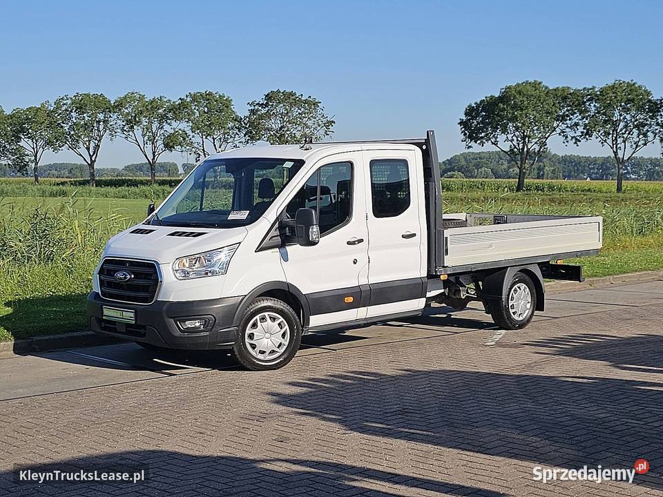 Ford TRANSIT 20 Dub Cab Open skrzynia skrzyniowy nieuszkodzony Samochody dostawcze