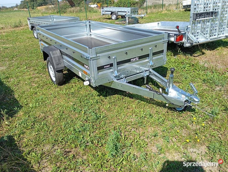 Przyczepa samochodowa Martz kiper Maxi 264x126 1 Września
