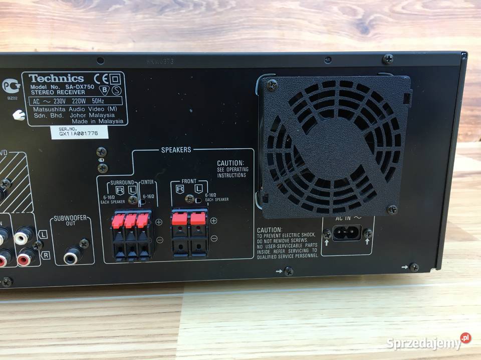 Amplituner TECHNICS SADX750 51 Opole