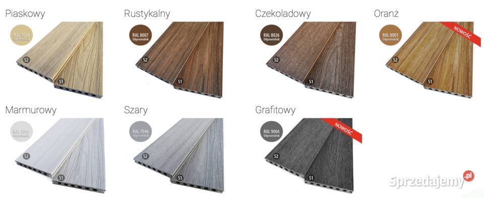 Deski tarasowe II generacji słoje drewna małopolskie Tarnów