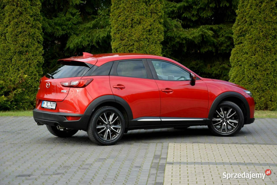 Mazda CX3 Skóry Navi Kamera Head Up Ledy Xenon 1998cm3 Ostrów Mazowiecka