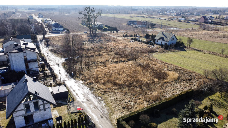 Działka 4520 m WZ projekt domu Radom Janiszpol