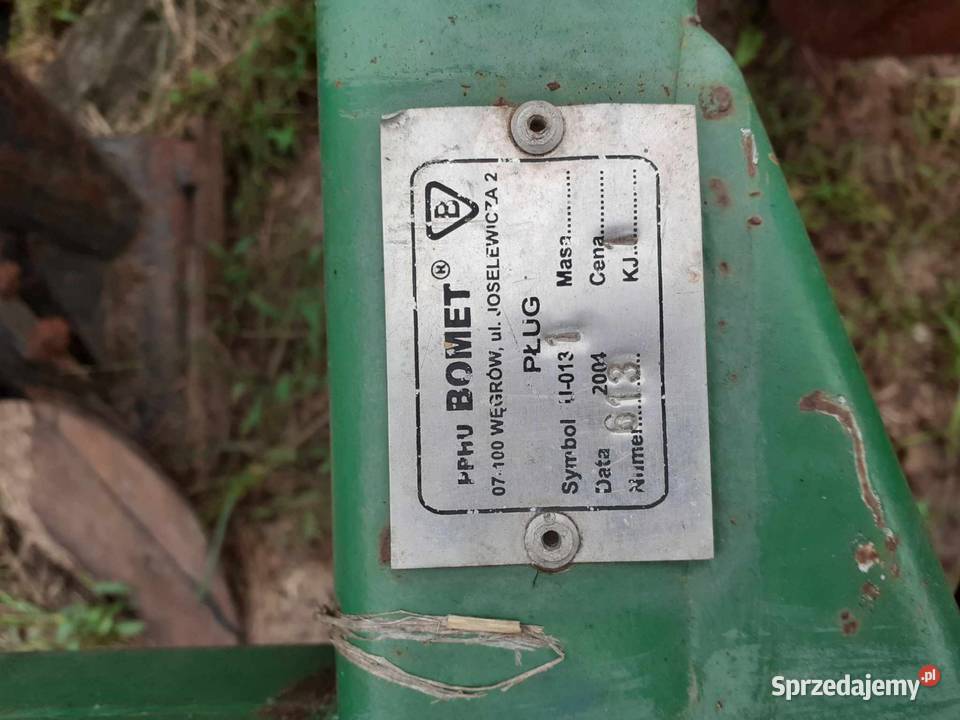 Pługi bomet 3 skibowe nowy Puławy