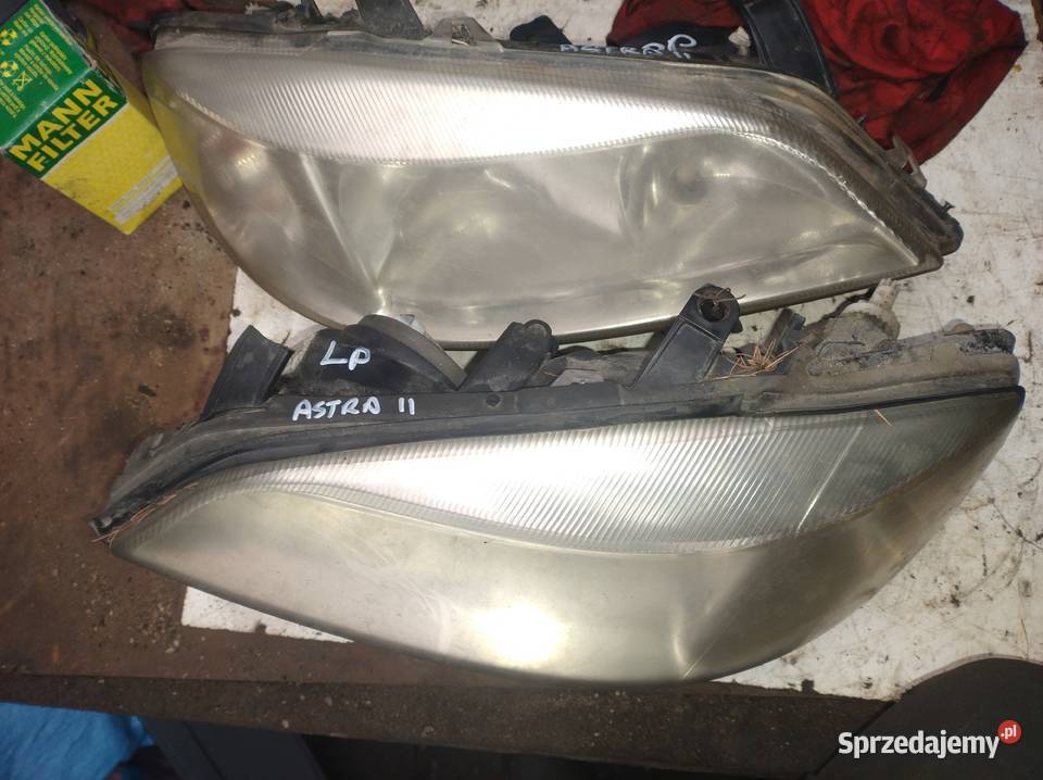 OPEL ASTRA II G lampa przód prawa lewa Lampy przednie Kielce