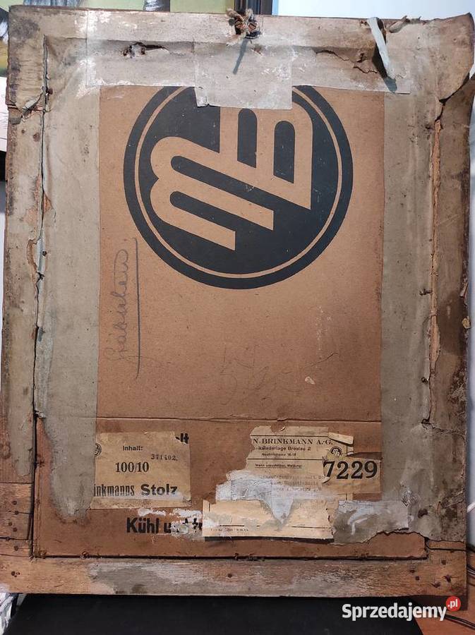 3 obrazy początek XX wiek Breslau Niemcy dolnośląskie