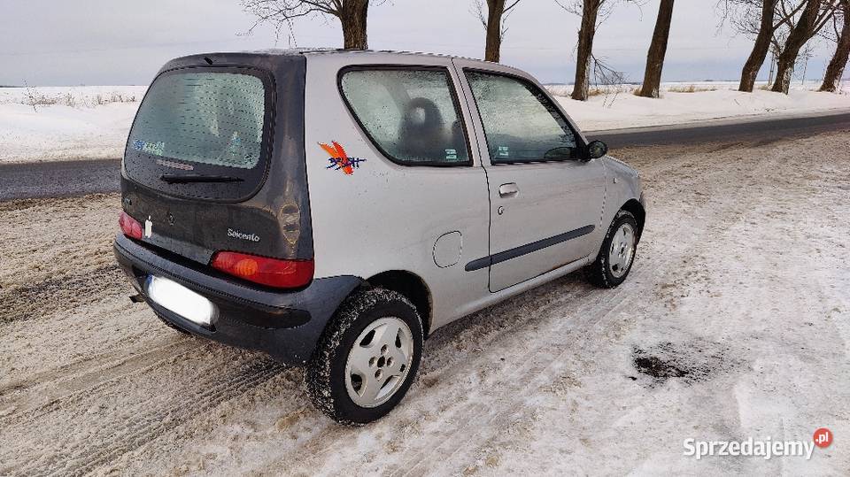 Fiat Seicento 11 2002r wersja brush Nieznaszyn