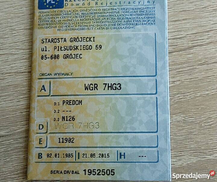 Przyczepa kempingowa Niewiadów n126 Predom Rok produkcji 1978 Grójec