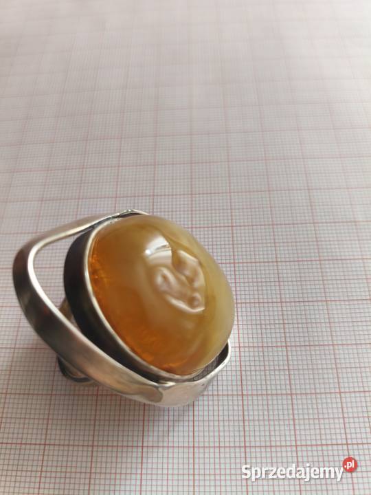 Pierścionek Bursztyn Pierścionki Białystok