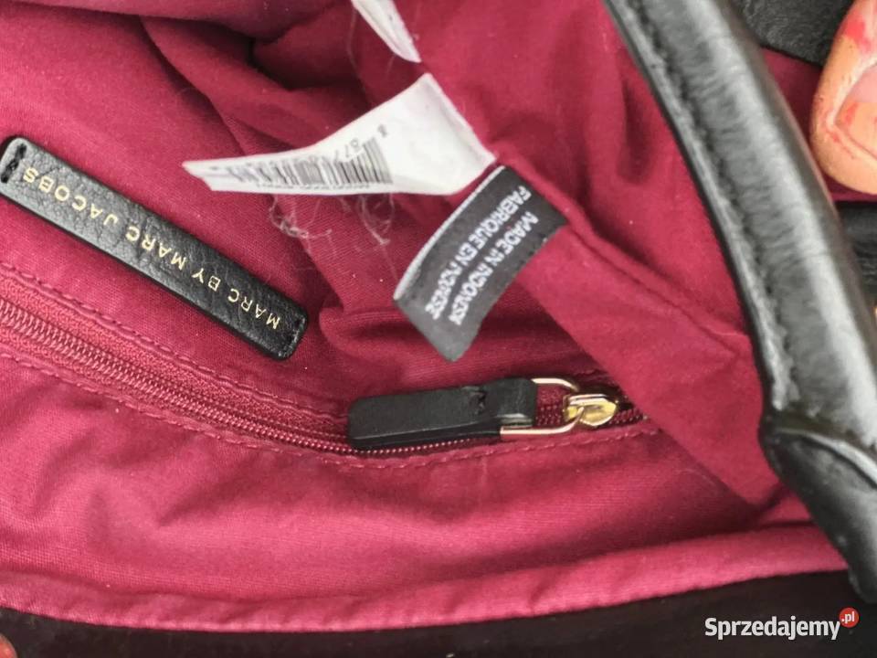 Piękna Torebka Marc Jacobs Stan Idealny szary/srebrny Warszawa