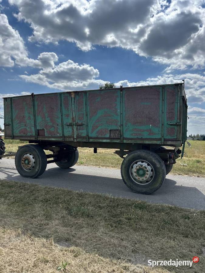 Przyczepa dwuosiowa wywrotka 10 ton Ryki sprzedam