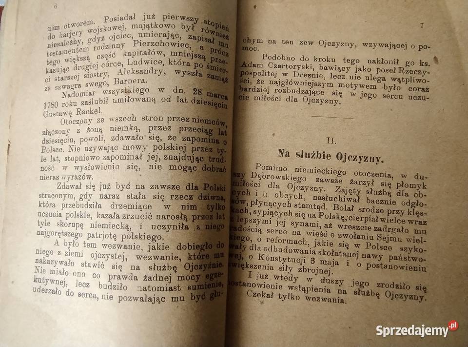 Książka Jan Henryk Dąbrowski Żory