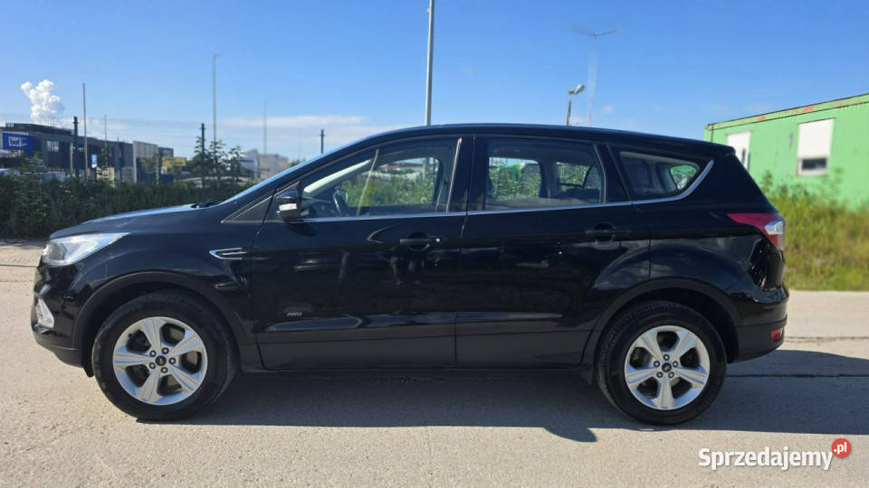 Ford Kuga 4X4 duza navi mały przebieg II 2012 czarny Lębork