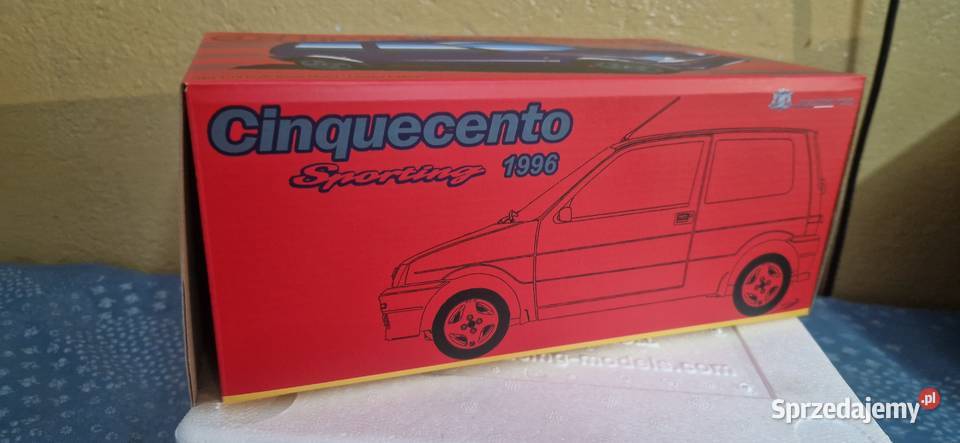 FIAT cinquecento sporting 118 nowy Łódź