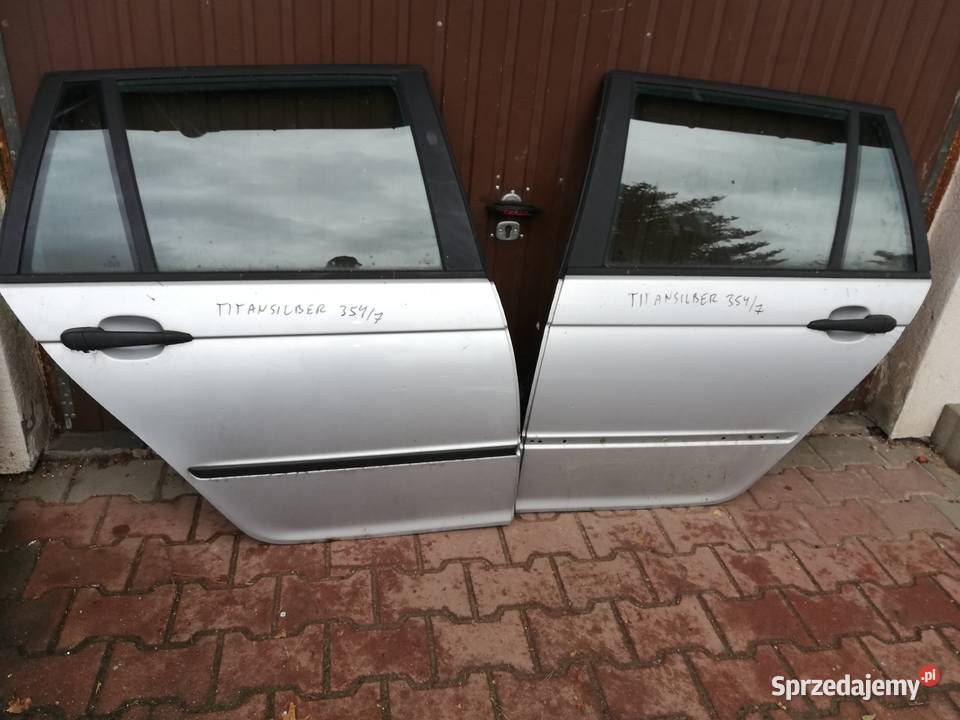 BMW E46 WSZYSTKIE CZĘŚCI DRZWI ZDERZAK SZYBY Rąbień AB