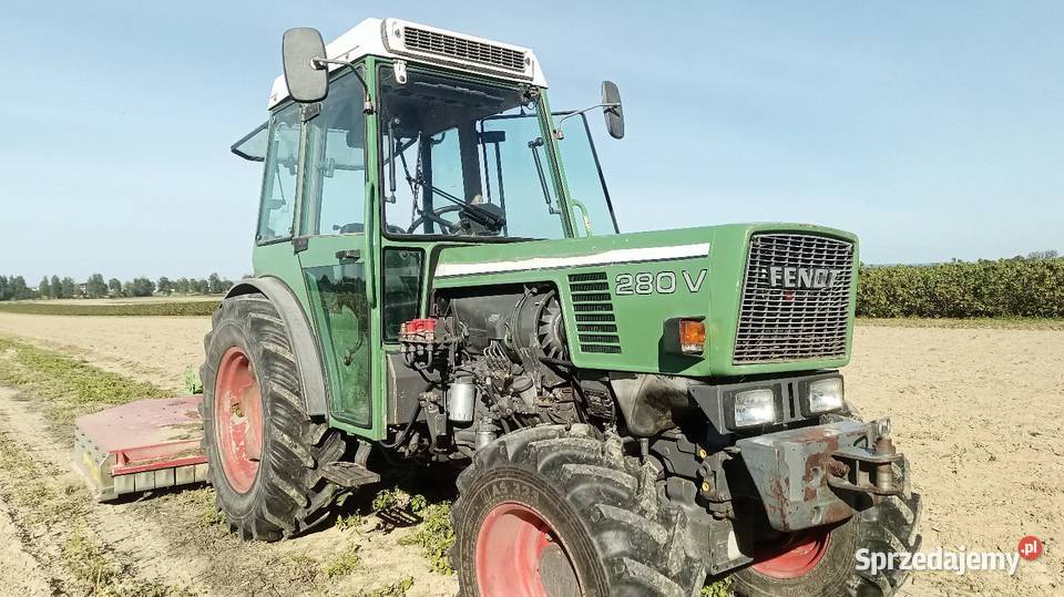 Fendt 280v sadowniczy Napęd 4x4 Obsza