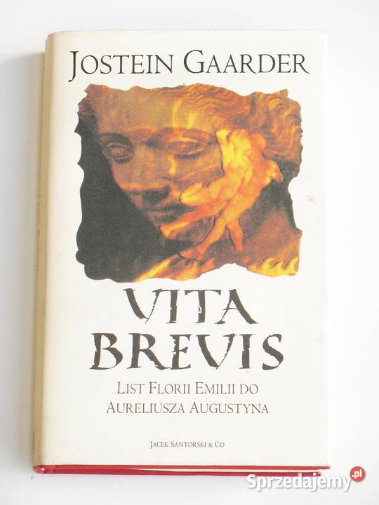 Vita Brevis Jostein Gaarder twarda oprawa Kultura i Rozrywka