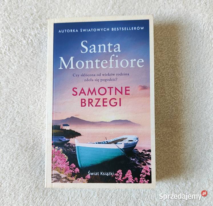 Książka Samotne brzegi Santa Montefiore okładka Szczecin sprzedam