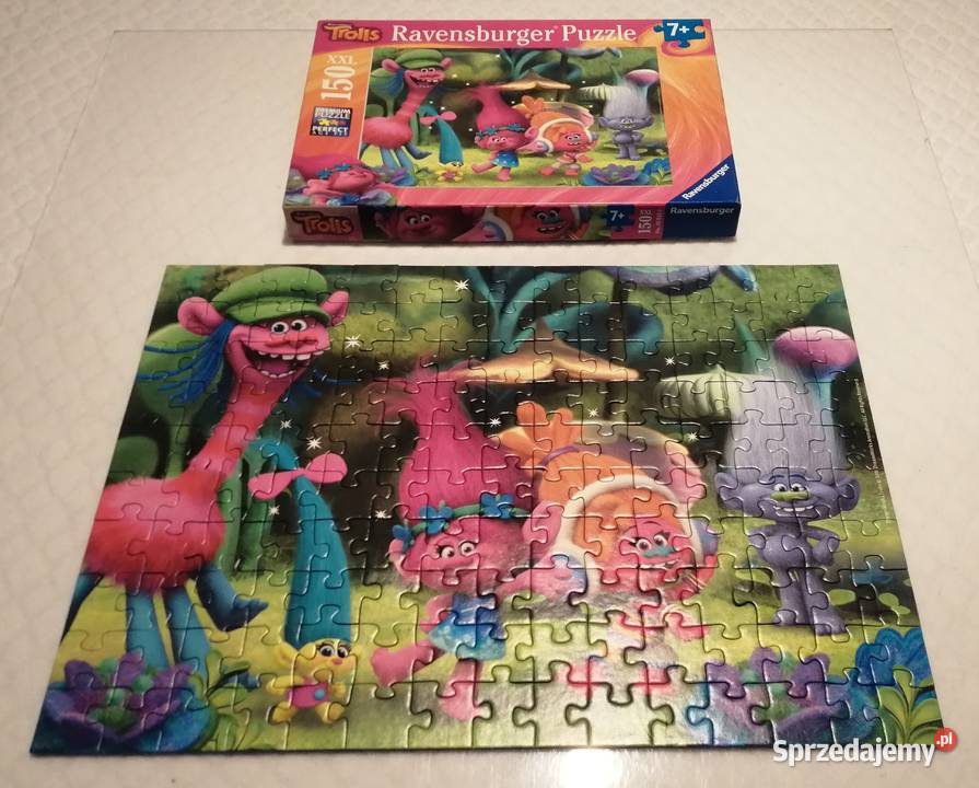 Trolle Trolls 10033 Ravensburger 150 Puzzle sprzedam