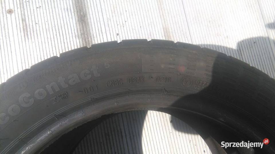 Opony Continental EcoContact 5 18550 R16 2016r Włoszczowa