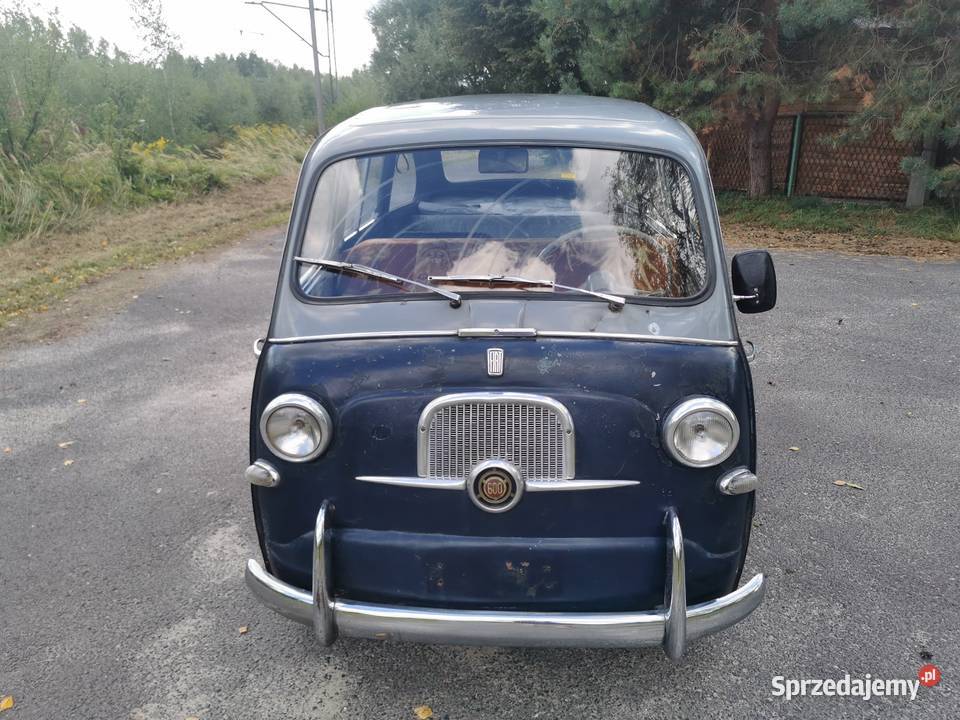 Fiat 600 Multipla 1957r do renowacji kompletność Łazy sprzedam