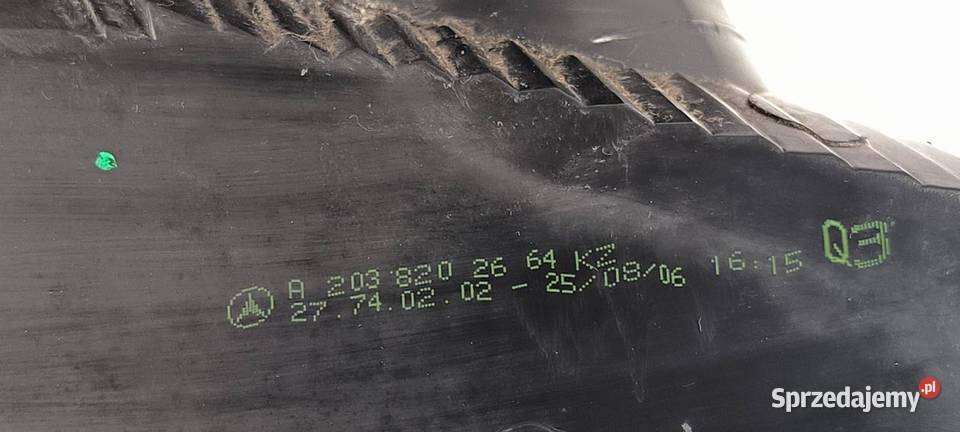 LAMPA PRAWA TYŁ MERCDESBENZ C 160 Lipno