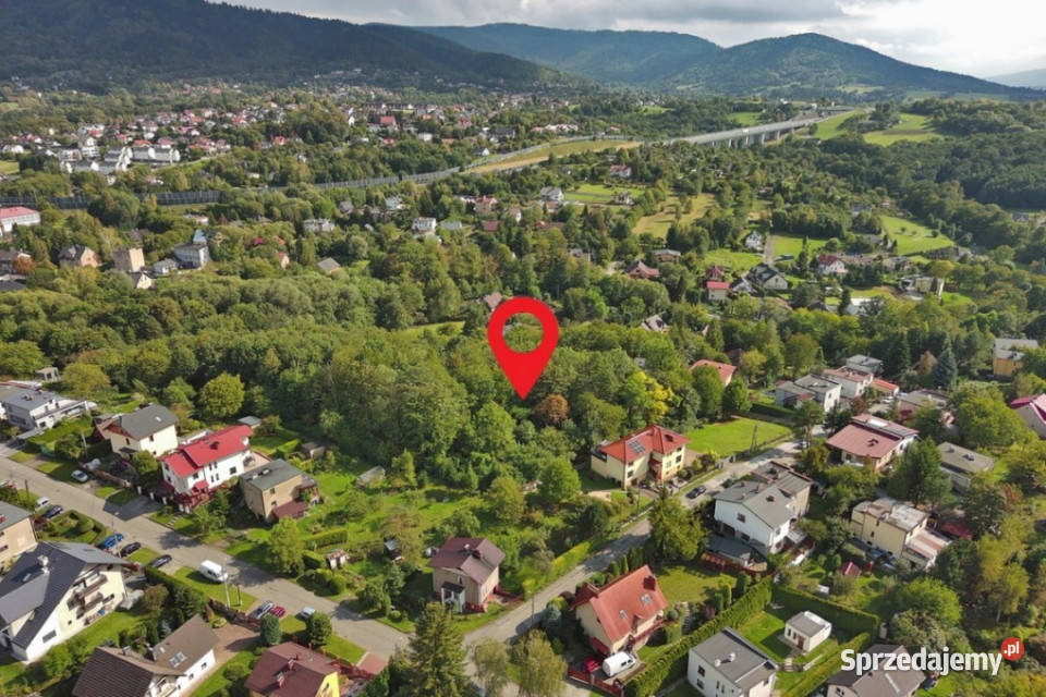 Bajkowa działka z WZ zieleń w centrum B Białej