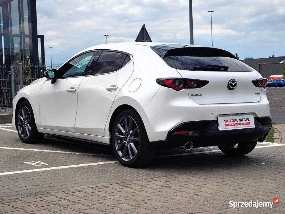 Mazda 3 2022r FV23 BOSE Kamera 360 Perła 1 WŁ Poznań