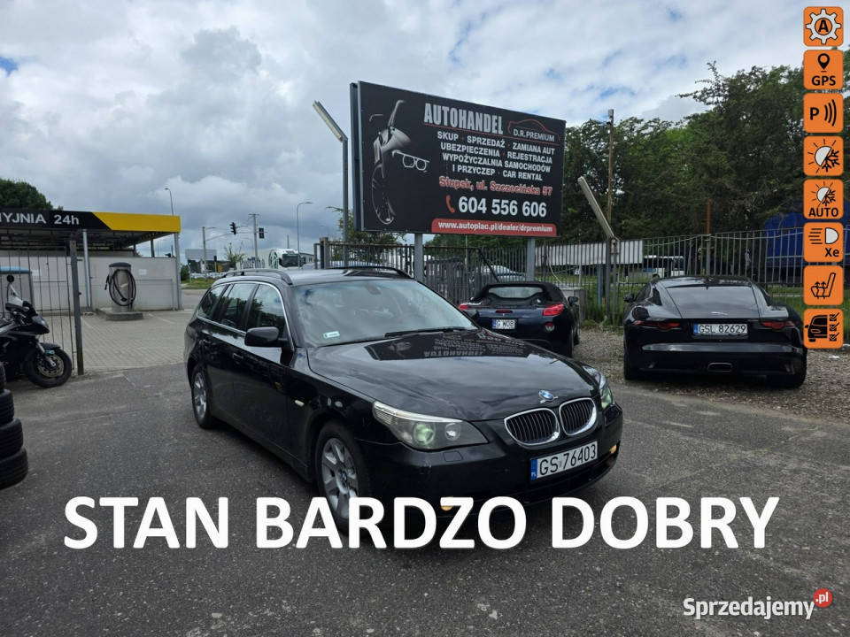 BMW 530 30 Diesel 218 Automat Dużym Serwisie na Słupsk
