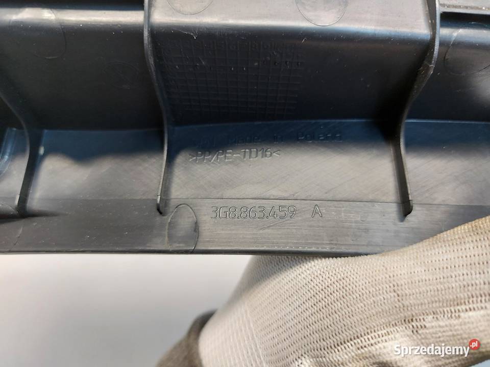 VW Arteon 3G8 2018r OSŁONA PASA TYŁ