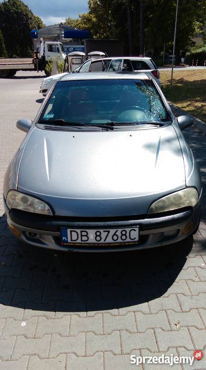 Opel Tigra srebrna skórzana tapicerka LPGbenzyna Świebodzice